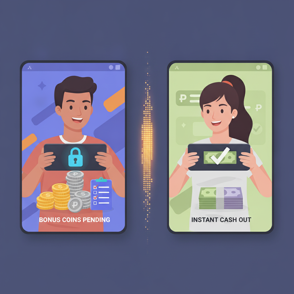 Illustration: VM Blast Bonus vs. No-Bonus Play: Which Option Gives Filipino Players Better Value?