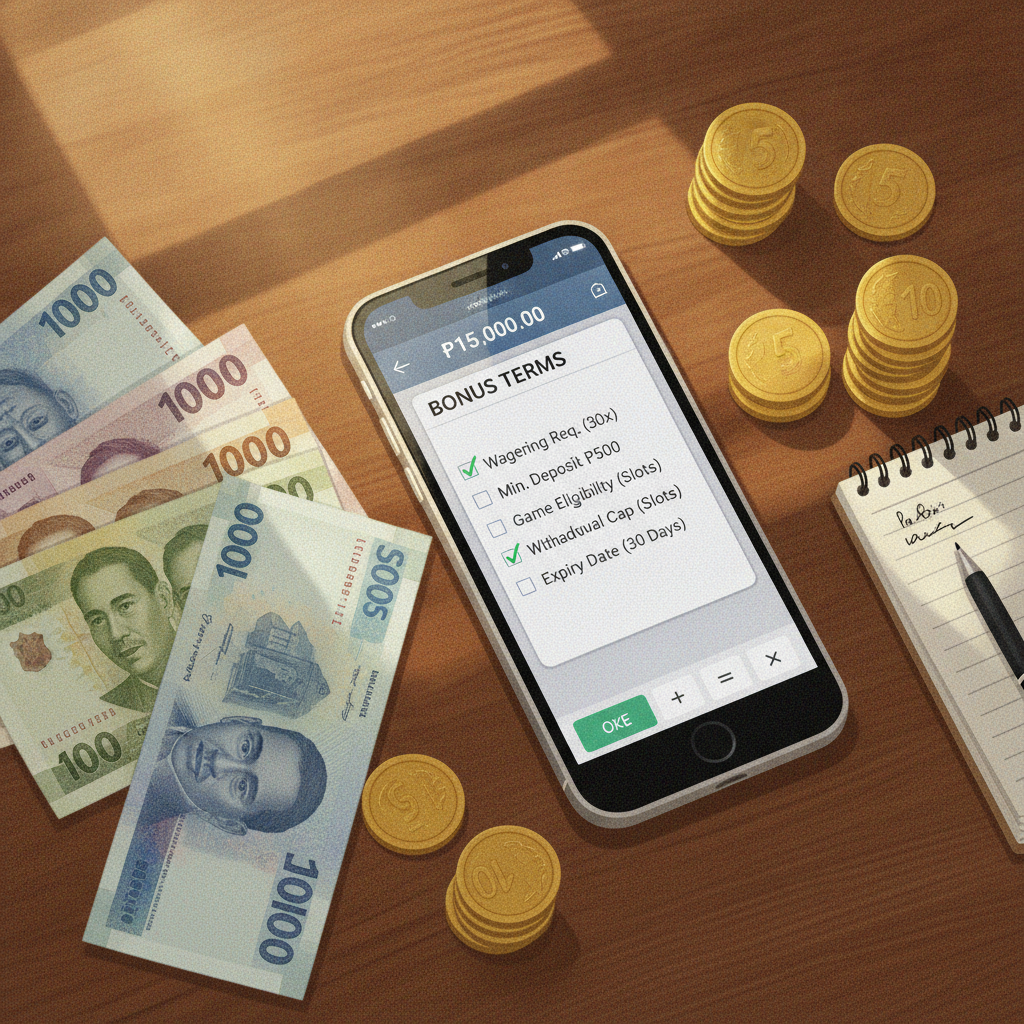 Illustration: VM Blast Bonus Terms Explained: Wagering Requirements and Expiry Rules for Filipino Players